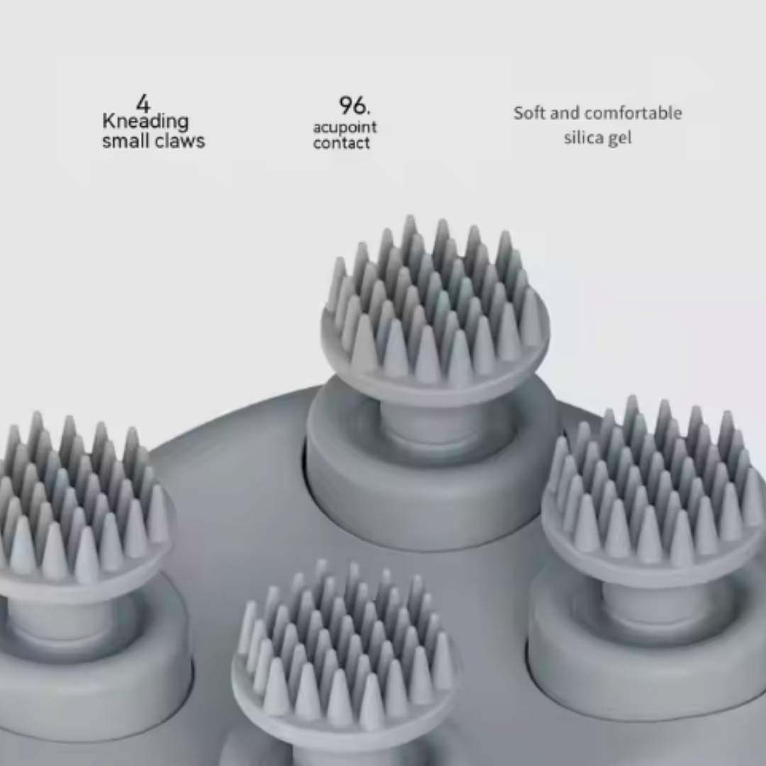 Head massagers silicone