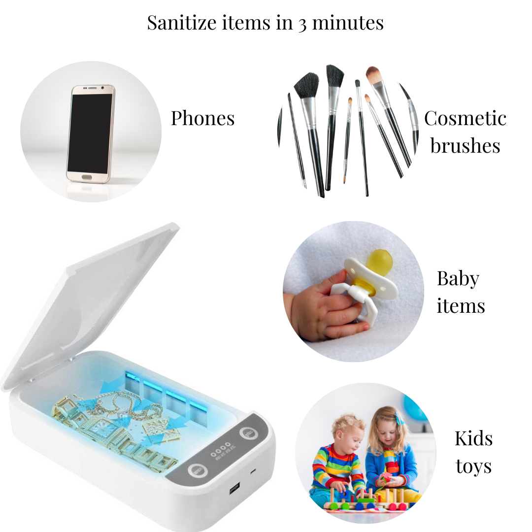 UV sanitizer for pacifiers